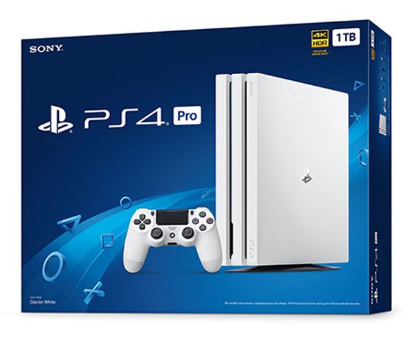 Playstation 4 Pro Console 1TB White